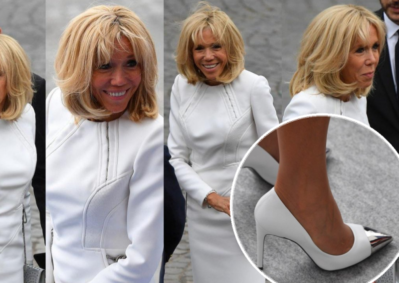 Pravi francuski chic: Brigitte Macron pokazala otkačenu modnu stranu