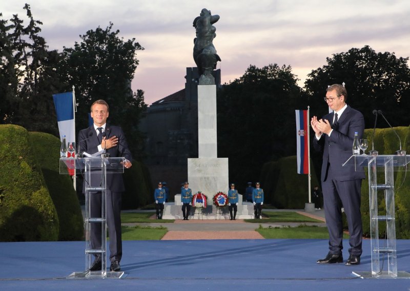 Macron: Francuska neće zaboraviti prolivenu krv srpskih sinova i kćeri...