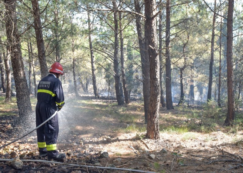 Požar na Zrću izazvan otvorenim plamenom, policija istražuje je li bio podmetnut