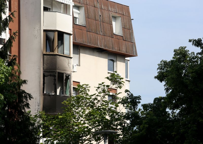 U požaru u Stenjevcu oštećeno šest stanova, stanari privremeno zbrinuti