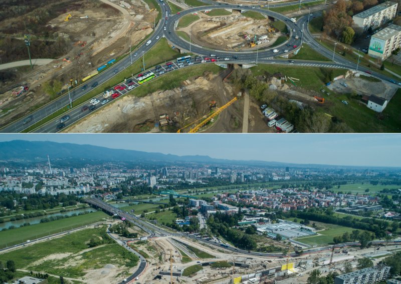 [FOTO] Pogledajte impresivne fotografije koje pokazuju kako napreduje izgradnja zagrebačkog rotora