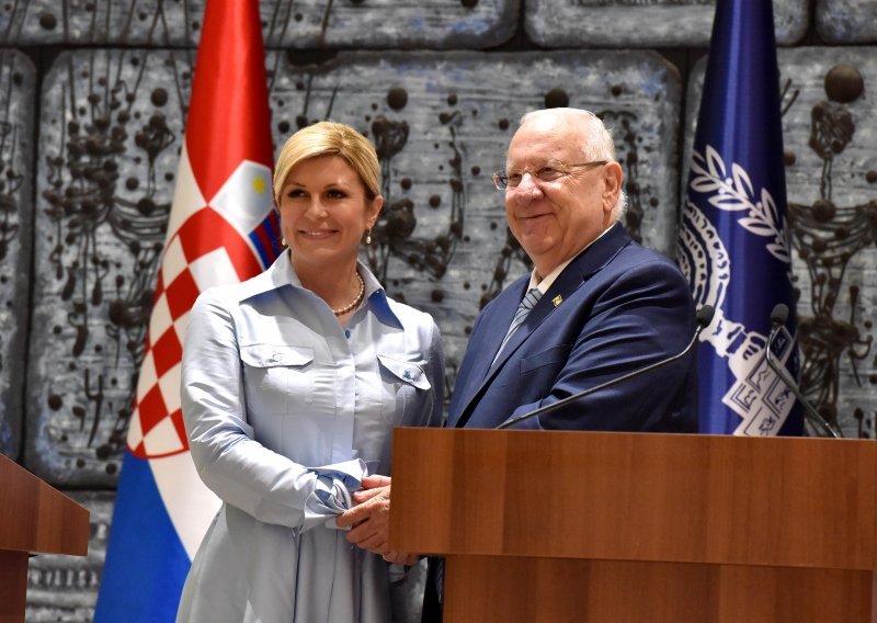 Rivlin: Hrvatska pod vodstvom Grabar-Kitarović snažan saveznik Izraela