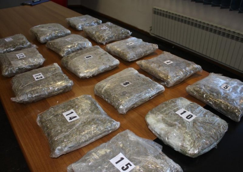 Policija BiH zaplijenila 100 kg marihuane