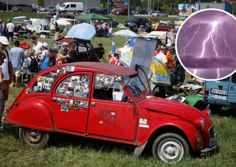 Munja u Samoboru udarila jednu i zahvatila još dvije osobe