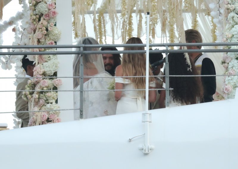 Na luskuznoj jahti Christina O. održano je talijansko vjenčanje Heidi Klum