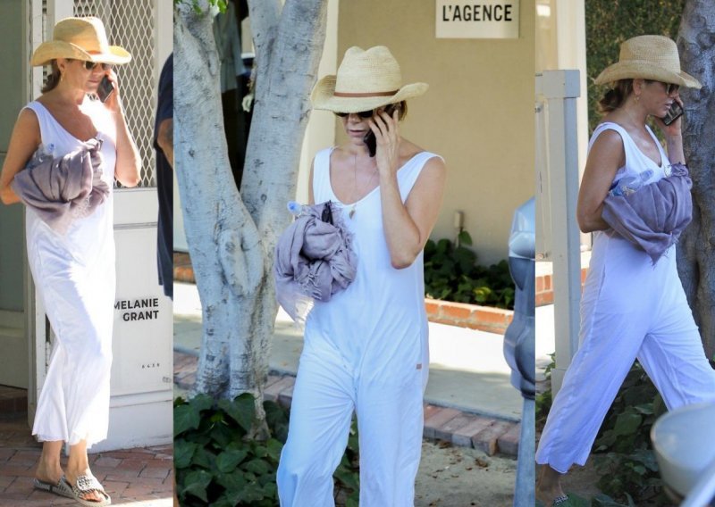 Ležerno ljetno izdanje: Jennifer Aniston pokazala kako se nosi bijeli kombinezon