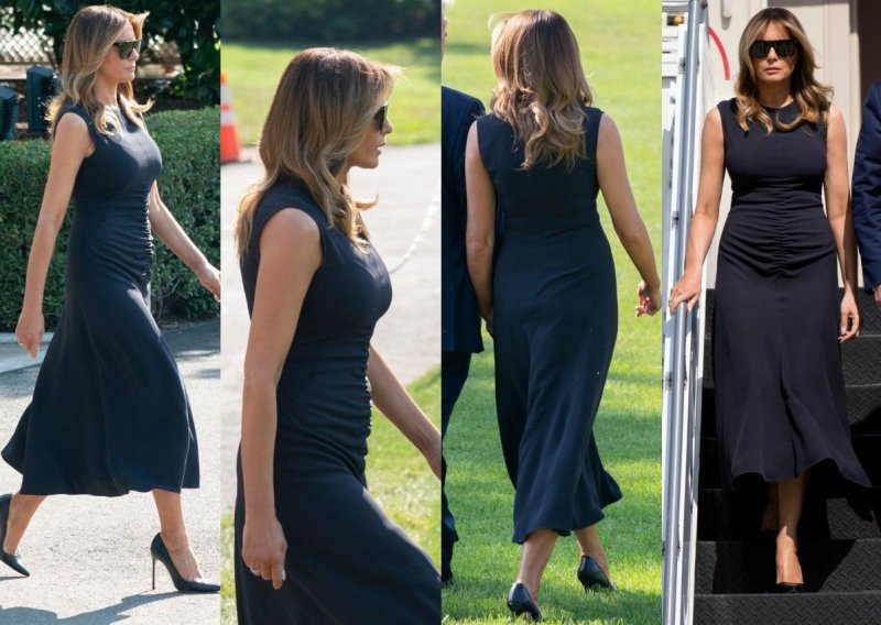 Melania Trump u haljini laskavog kroja naglasila besprijekornu figuru