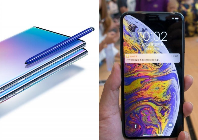 Koji je bolji? Usporedili smo Samsung Galaxy Note10 i iPhone XS MAX