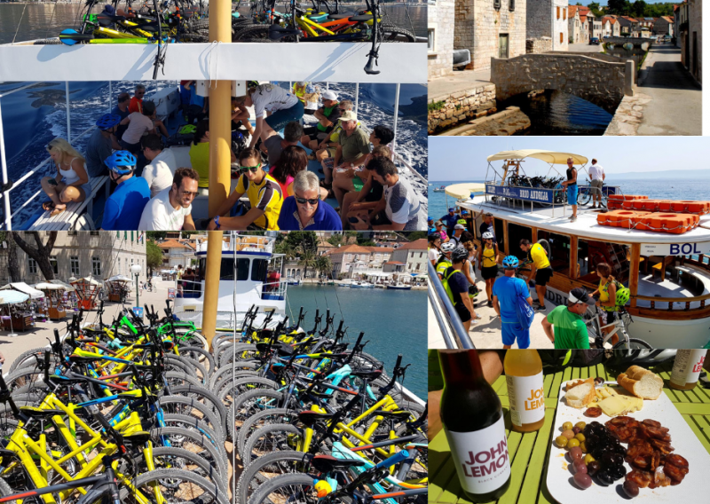 Naš bloger obišao Brač i Hvar i otkrio da su bicikli i brodovi savršen par