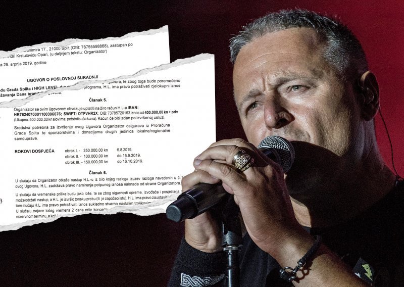 Tportal u posjedu dokumenta koji je digao buru, pogledajte detalje ugovora o Thompsonovu koncertu u Splitu