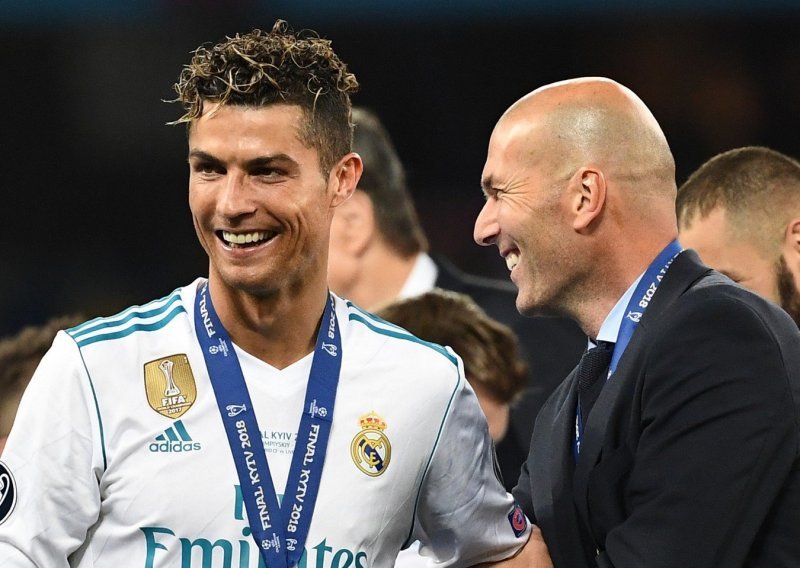 Cristiano Ronaldo otkrio što mu je Zinedine Zidane govorio prije izlaska na teren