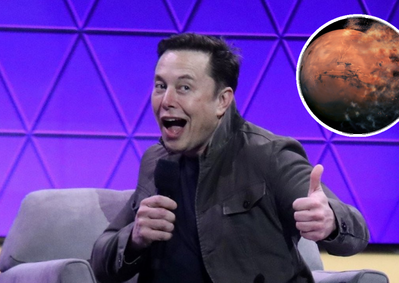 Elon Musk rado bi bombardirao Mars i ima teoriju zašto je to dobra ideja