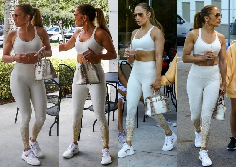 Latino diva Jennifer Lopez ne odriče se skupocjene torbice ni za odlazak u teretanu