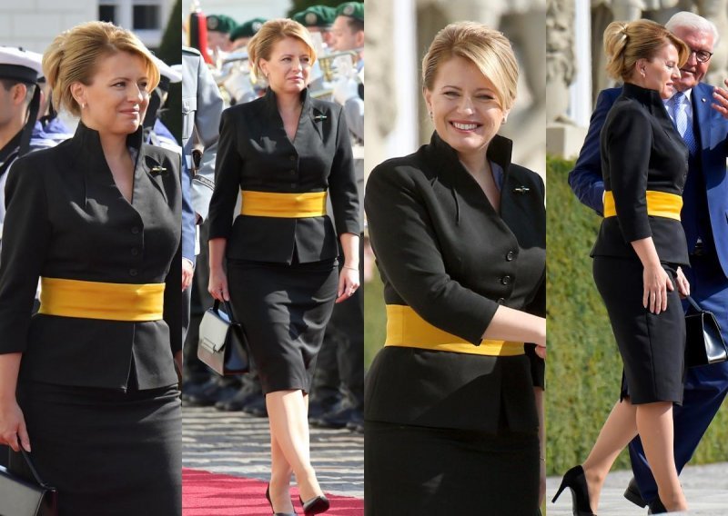 Poput blizanki: Odijevanje i frizura slovačke predsjednice neodoljivo podsjećaju na stil Grabar Kitarović