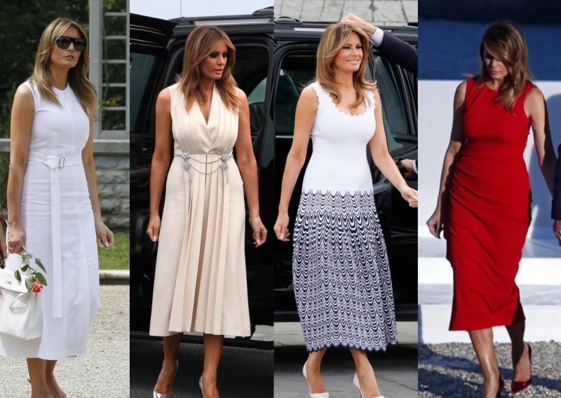 Melania Trump pokazala bezvremenske haljine; jednu ljepšu od druge