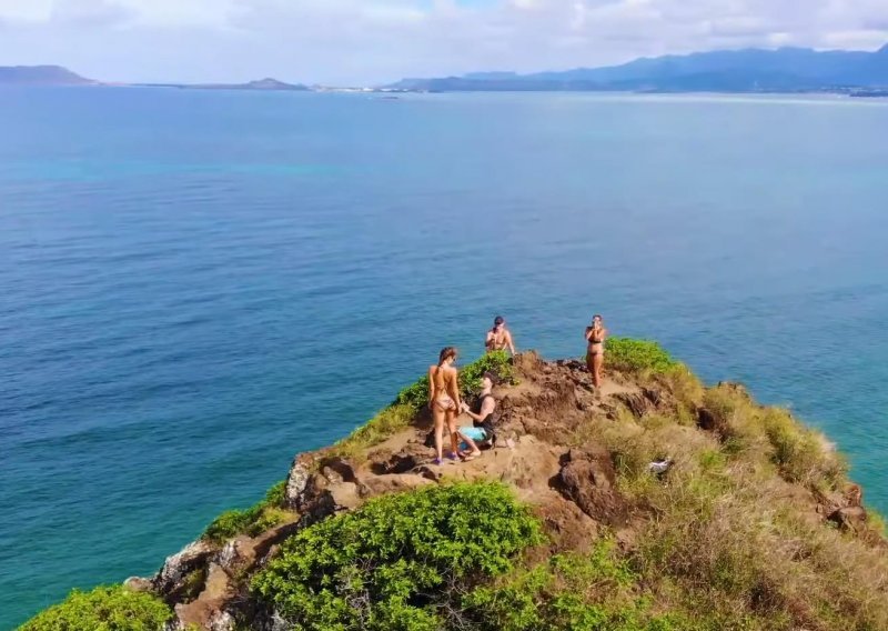 Pogledajte prekrasnu prosidbu na Havajima