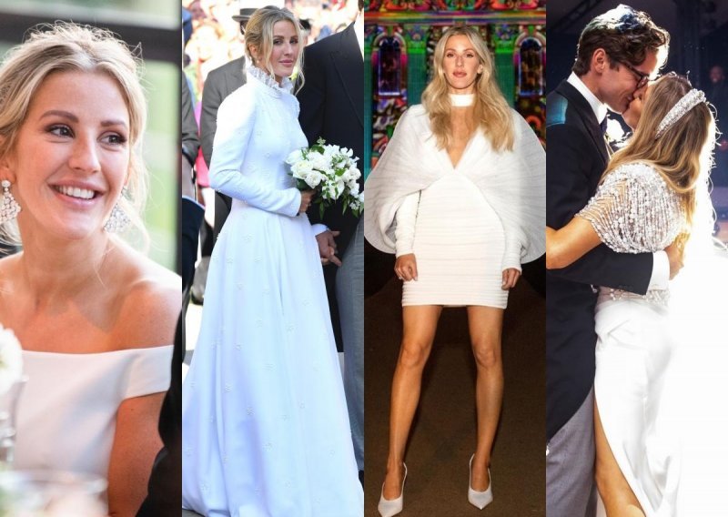 Nije se mogla odlučiti: Britanska pjevačica za svoj je dan iz snova odjenula čak četiri vjenčanice