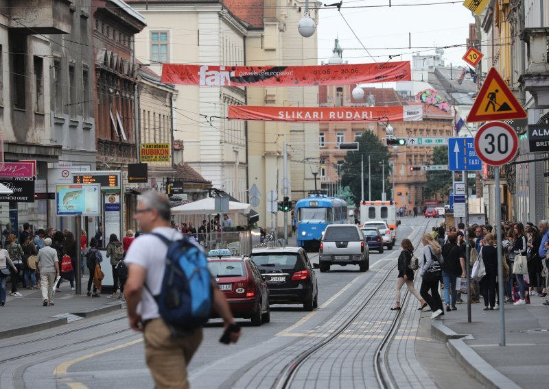 Ulica u središtu Zagreba bit će zatvorena za promet zbog uklanjanja dizalice, evo koji je obilazni pravac