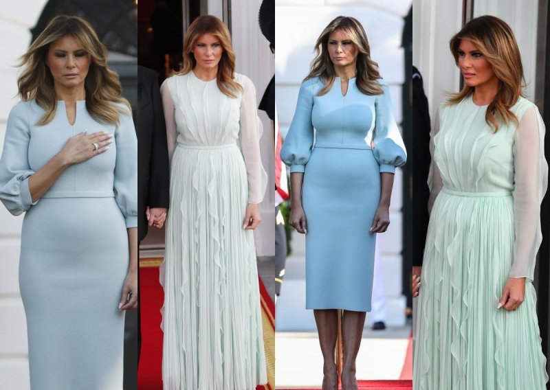 Melania Trump očarala u dva senzacionalna stajlinga: Ne možemo se odlučiti koja haljina joj bolje pristaje