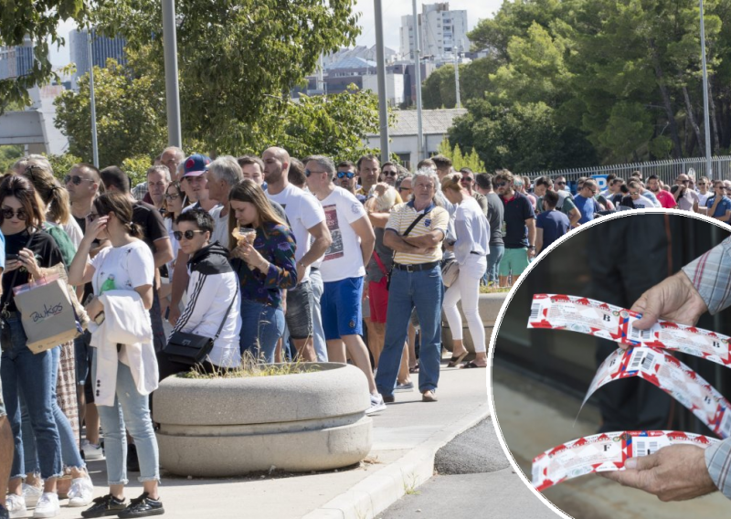 Velike gužve za ulaznice u Splitu; počela prodaja za spektakl protiv Mađarske