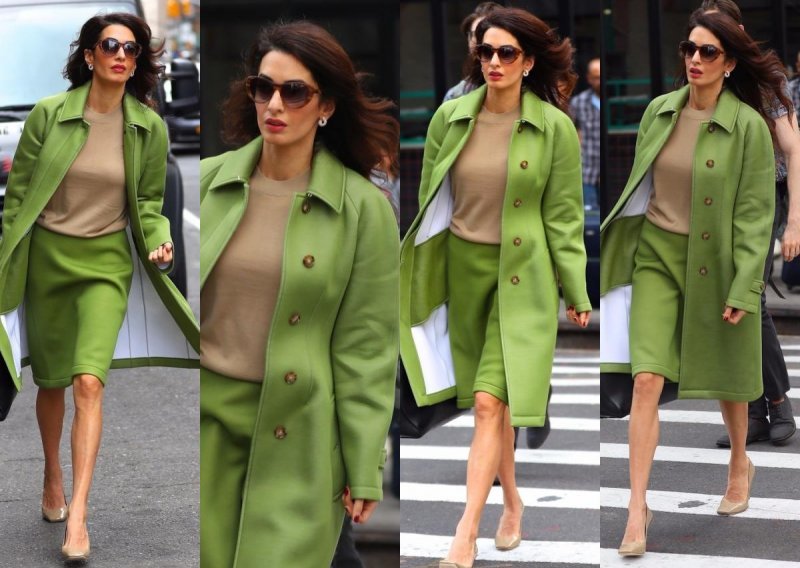 Poslovnu eleganciju izbrusila je do savršenstva: Amal Clooney ukrala svu pozornost na gradskim ulicama