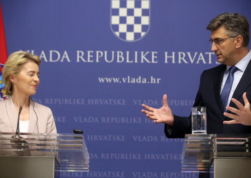 Plenković se sastao Von der Leyen