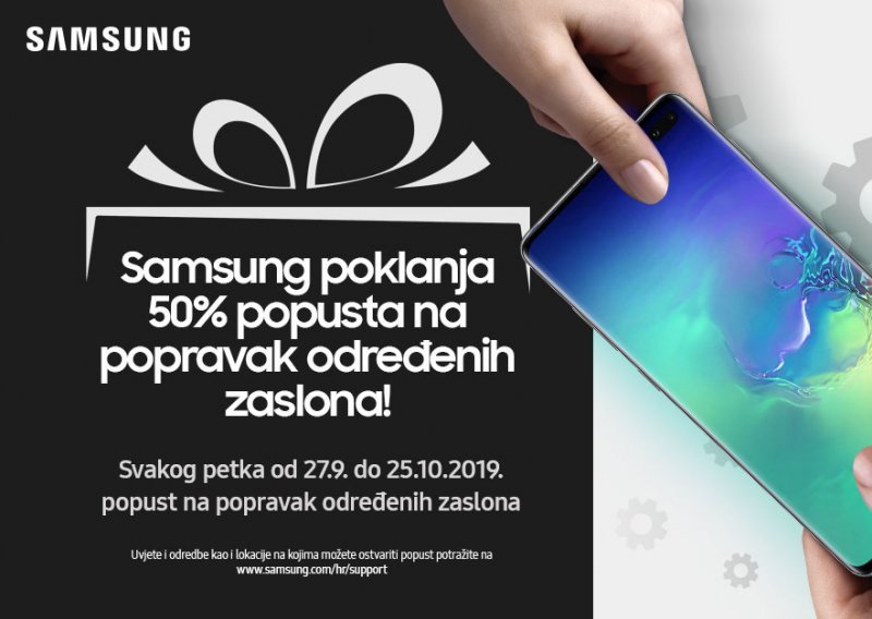 Popravite zaslon svog Samsung mobilnog uređaja uz izuzetne pogodnosti