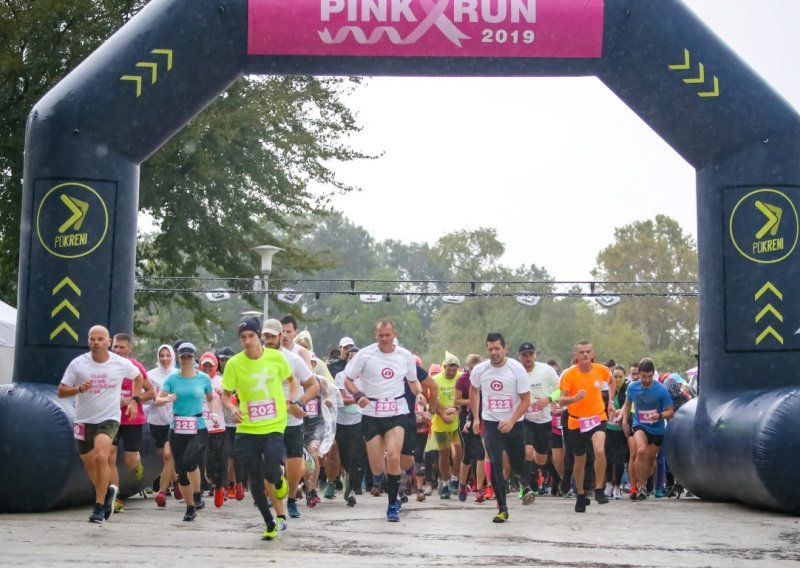 Europa Donna Zagreb Pink Run privukla veliki broj trkača ujedinjenih u jednoj misiji - borbi protiv raka dojke