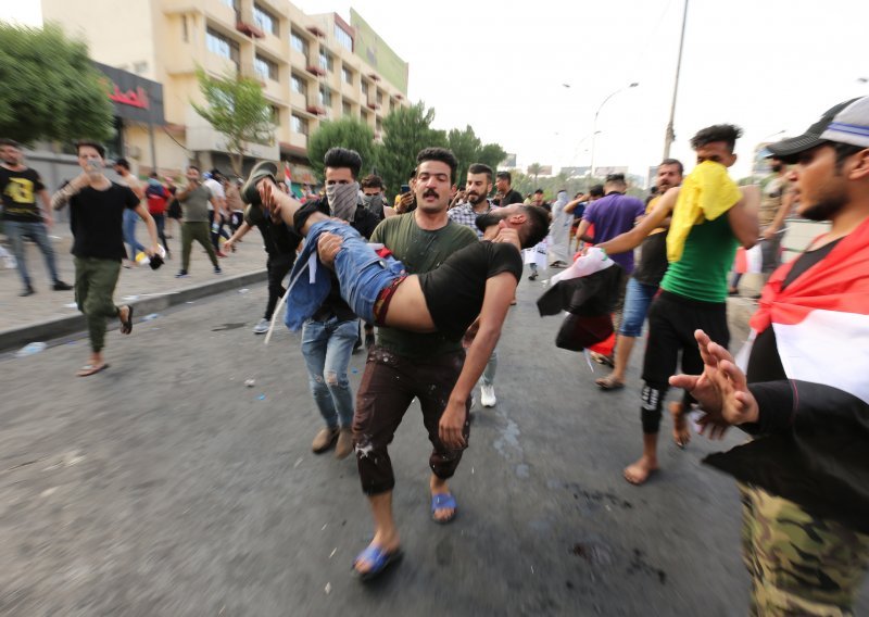U prosvjedima na jugu Iraka 11 poginulih