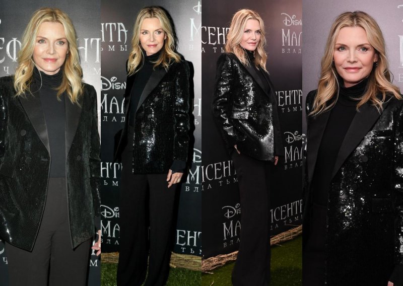 Ni holivudska ikona nije imuna na šljokice: Michelle Pfeiffer zablistala na moskovskom crvenom tepihu