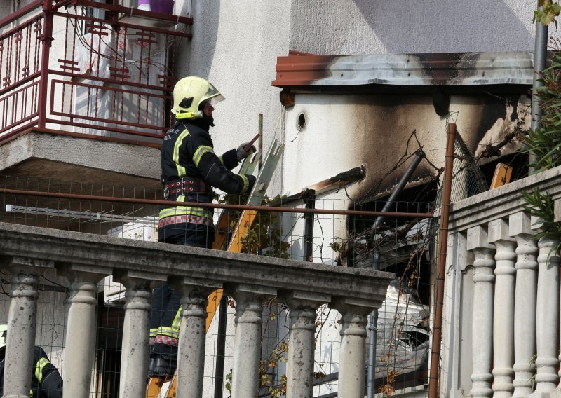Zapalila se kuća u Rijeci, jedna osoba ozlijeđena