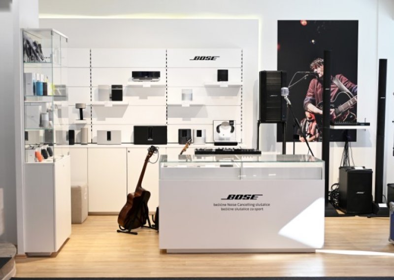 Najveći proizvođač audio opreme Bose otvorio prvi premium shop u Hrvatskoj
