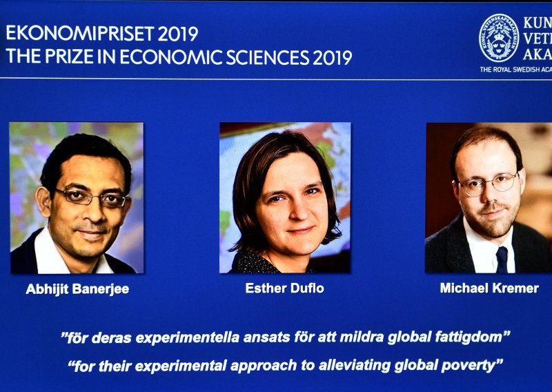 Troje ekonomista podijelilo Nobela za 'eksperimentalni pristup u borbi protiv globalnog siromaštva'