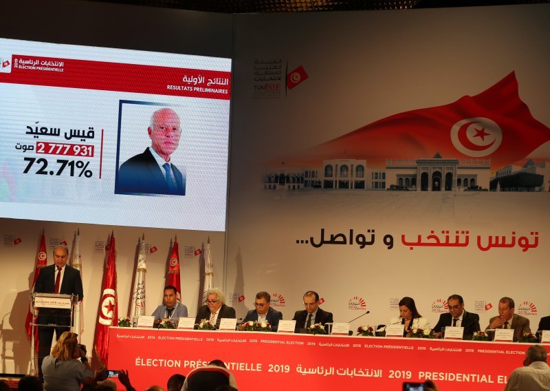 Kais Sajed izabran za predsjednika Tunisa sa 72,71 posto glasova
