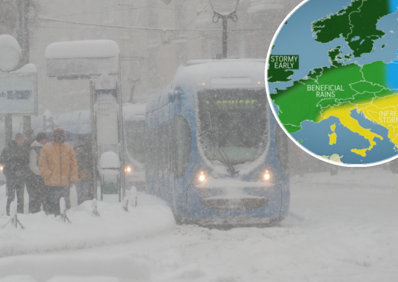 Objavljene prognoze za zimu, pogledajte gdje će biti snijega te hoće li i Hrvatsku zahvatiti hladni val