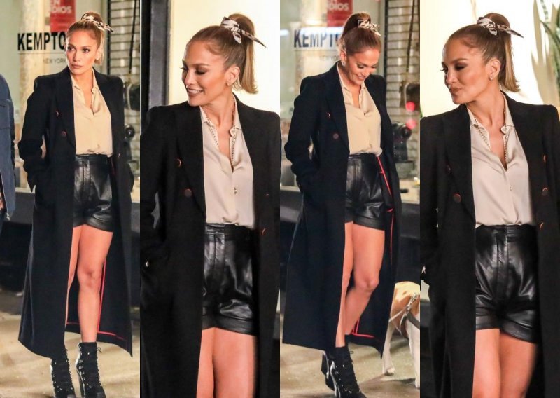Jennifer Lopez pokazala istrenirane noge u chic stajlingu kao stvorenom za jesen