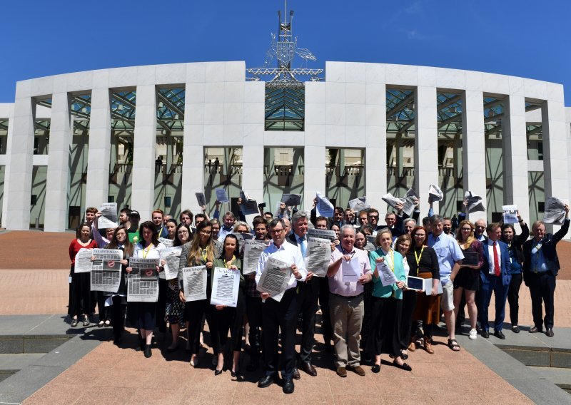 Australski listovi prosvjeduju protiv cenzure