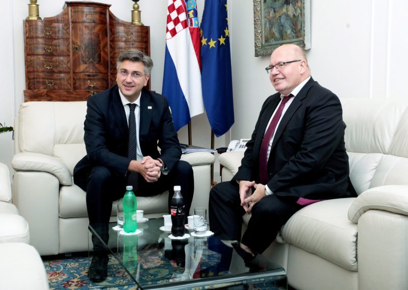 Njemački ministar gospodarstva Peter Altmaier posjetio Plenkovića