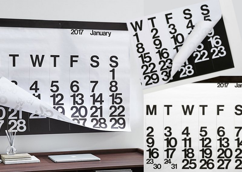 Jedini zidni kalendar koji ćete poželjeti imati