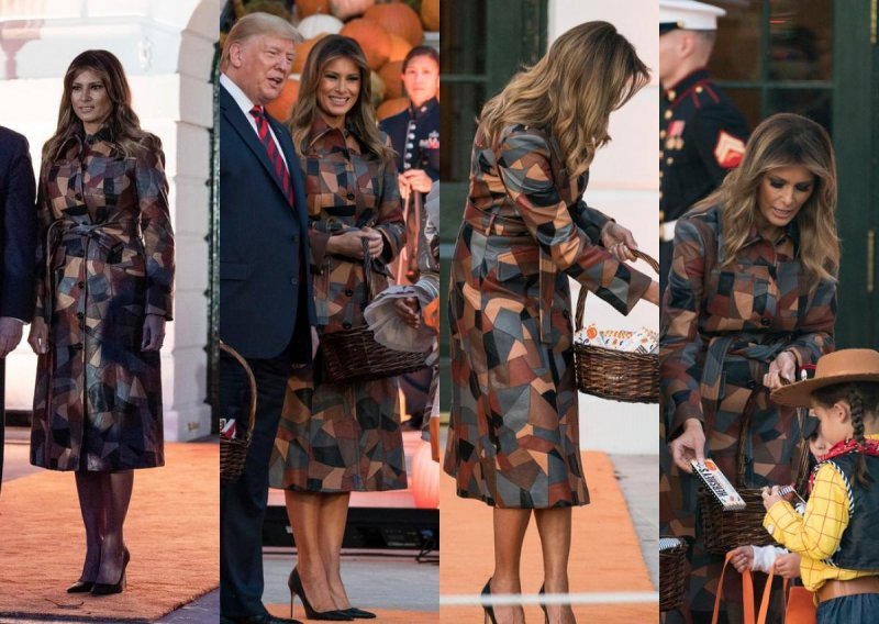 U bojama jeseni: Melania Trump ukrala svu pozornost u chic kaputu od 40 tisuća kuna