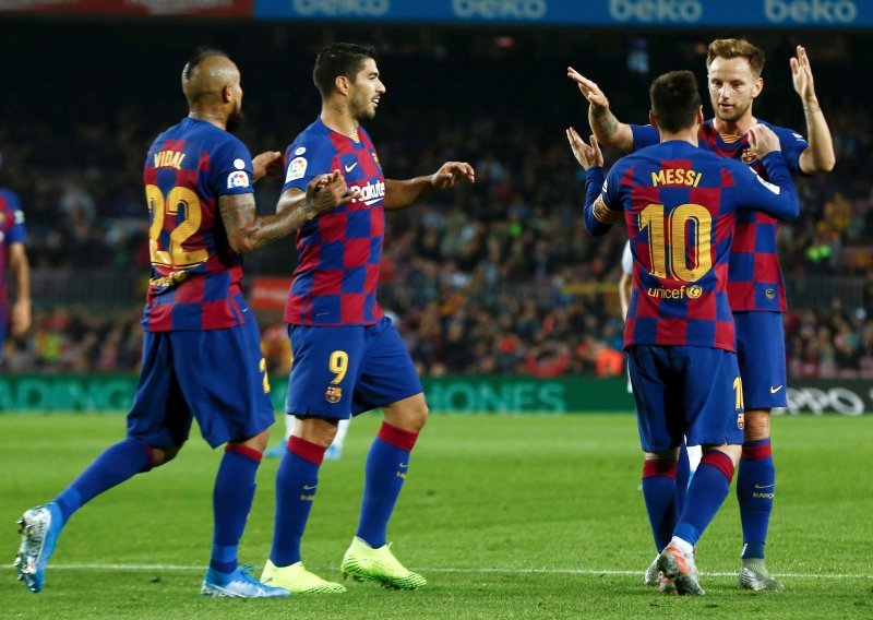 Leo Messi zabijao, Ivan Rakitić asistirao, Barcelona se 'petardom' vratila na vrh