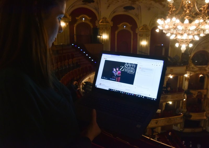 U HNK-u u Zagreb izvedena je putem live-streama opera 'Nikola Šubić Zrinjski'