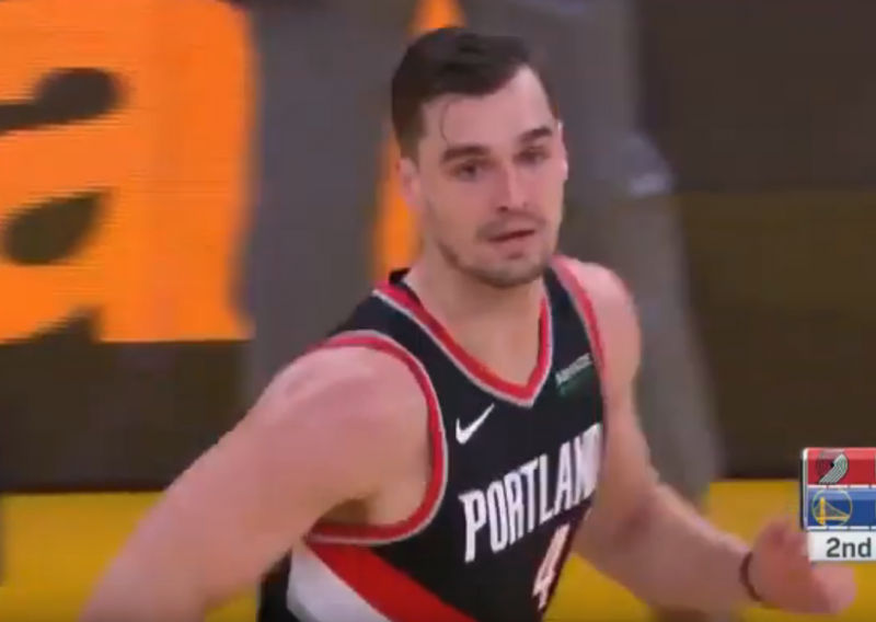 Mario Hezonja s dva atraktivna poteza pokazao da je sada puno bolji igrač; iznenađujući poraz Portlanda