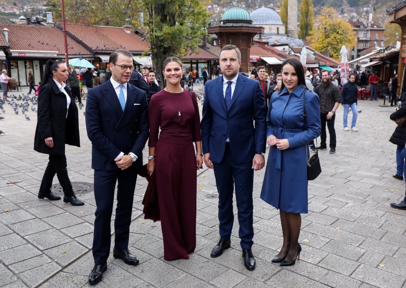 Švedska princeza Victoria i njezin suprug princ Daniel doputovali u susjednu BiH