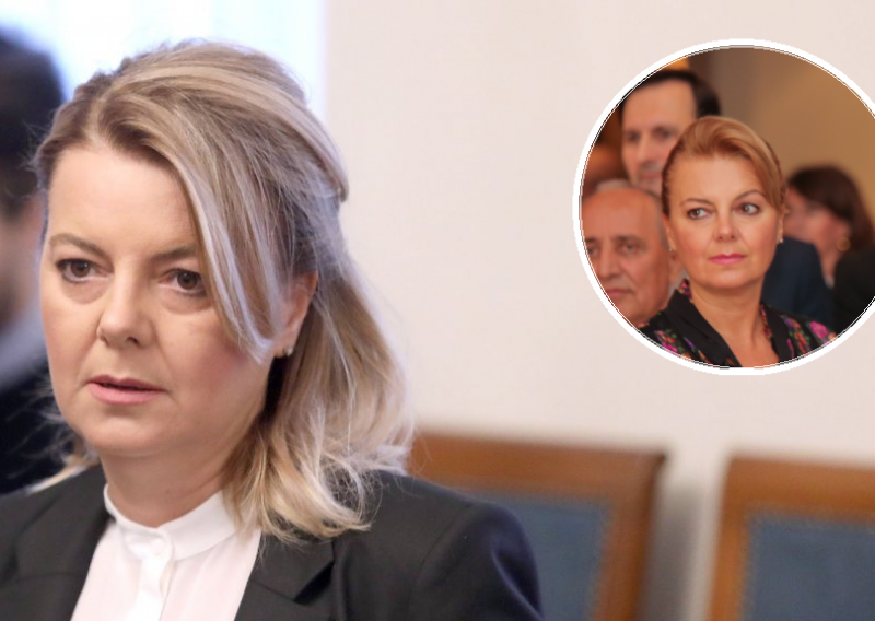 Izdanje koje je sve iznenadilo: Mirjana Hrga na službeni prijem stigla u prozirnoj košulji koja je otkrila previše