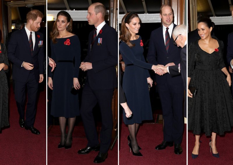 Prvo pojavljivanje u javnosti Kate Middleton, Meghan Markle i prinčeva nakon Harryevog priznanja da nije u najboljim odnosima s bratom