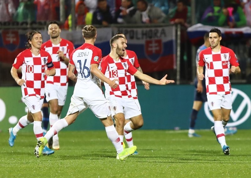 Hrvatska nakon velikog preokreta izborila plasman na Euro 2020. godine; Slovacima presudili Vlašić, Petković i Perišić
