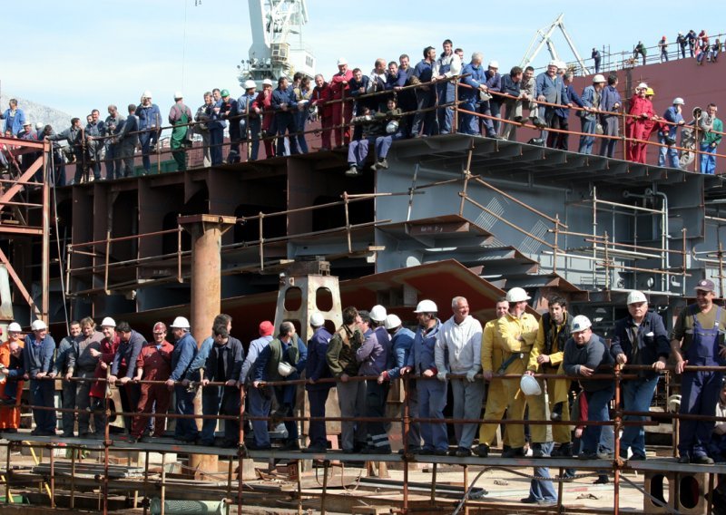 Over 3,000 Brodosplit shipyard workers given notice