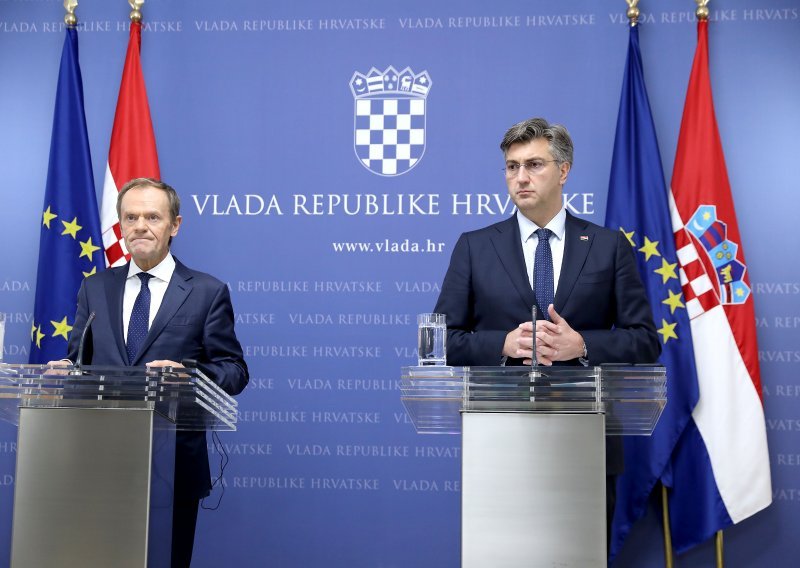 Tusk i Plenković žele vratiti jedinstvo EU-a oko S. Makedonije i Albanije