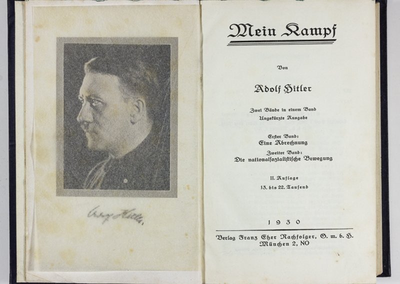 Hitlerove stvari na aukciji nacističkih predmeta u Njemačkoj